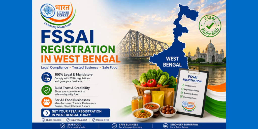 FSSAI registration in West Bengal