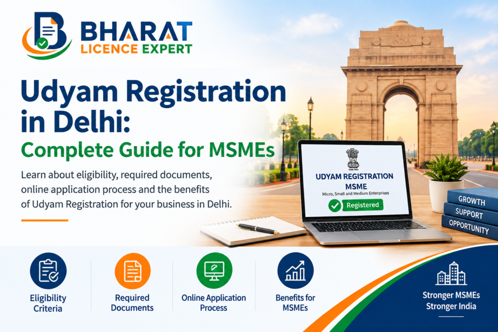 Udyam registration in delhi