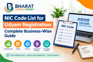NIC Code Guide for Udyam Registration